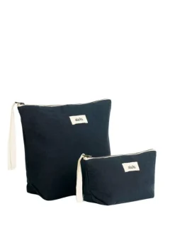 Sale Aiayu Pouch Linen Navy