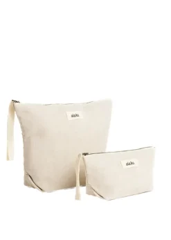 Outlet Aiayu Pouch Linen Mini Pure Nature