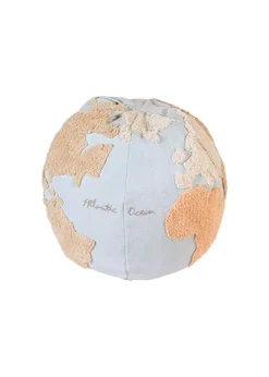 New Lorena Canals Pouf World Map