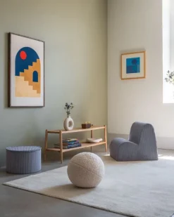Online Wigiwama Pouffe Blueberry Blue