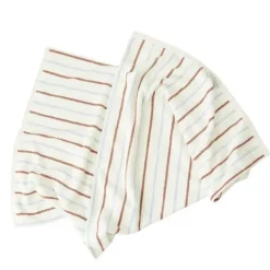 Best OYOY LIVING Raita Towel Caramel / Ice Blue - X Large - Stock sale
