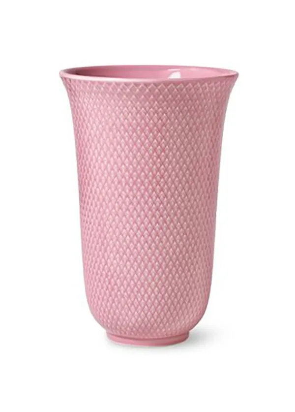 Lyngby Porcelain Rhombe Color Vase H20