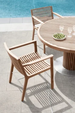 Sale Sibast Furniture Rib DINING CHAIR WITH ARM