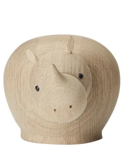 Online Woud Rina - Rhinoceros Massivt egetræ - Medium