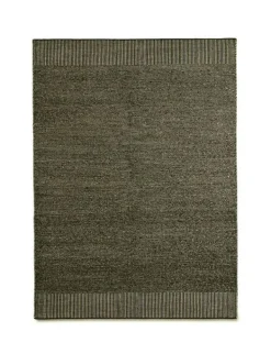 Best Woud Rombo rug White / Moss Green - Large
