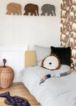 Børn Ferm Living Safari Cushion - Lion
