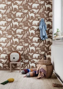 Børn Ferm Living Safari Cushion - Lion