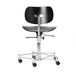 Clearance PLEASE WAIT to be SEATED SBG197R Office Chair / By Egon Eiermann Black