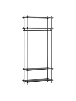 Fashion MOEBE Shelving system - S.200.1.F Sort / Sort