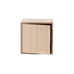 Best Muuto Stacked Storage System / Medium w/ Door - Oak