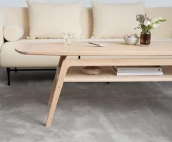 Warm Nordic Surfboard Table