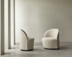 Audo Copenhagen Tearoom Lounge Chair - Swivel w/Return