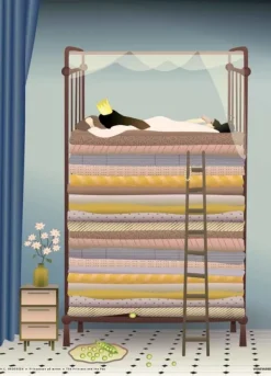 Best ViSSEVASSE THE PRINCESS AND THE PEA - poster THE PRINCESS AND THE PEA - poster - Stock sale