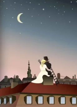 Sale ViSSEVASSE THE SHEPHERDESS AND THE CHIMNEY SWEEP - poster THE SHEPHERDESS AND THE CHIMNEY SWEEP - poster - Stock sale
