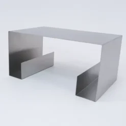 New Acier Studio Tromsø Coffee Table Stainless Steel