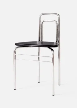 Clearance A. Petersen Tube Chair by Dan Svarth Elegance Leather