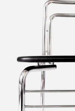 Clearance A. Petersen Tube Chair by Dan Svarth Elegance Leather