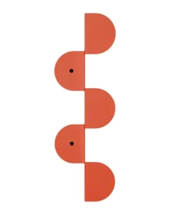 Best Nobodinoz Vibes Wall Coat Rack Burnt red