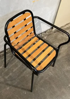 Online Normann Copenhagen Vig Armchair Robinia Black - Exhibition Model