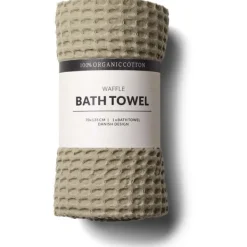 Sale Humdakin Waffle bath towels Oak - Stock sale