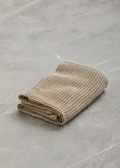 Sale Ayu Waffle Towels Light Grey
