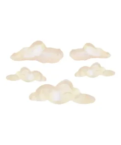Børn That's Mine Wallsticker Clouds 5-pack
