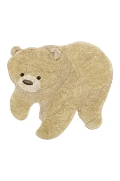 Best Lorena Canals Washable Animal Rug Bear Honey, Natural, Light brown