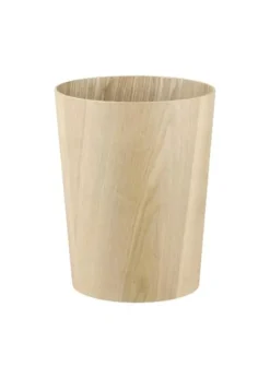 Online Blomus WILO Waste Paper Basket Oak - Round