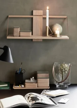 Andersen Furniture Wood Wall Shelf