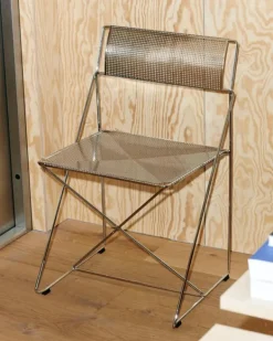 Sale HAY X-Line Chair - Chrome Chromed Steel / Chromed Steel