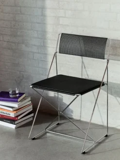 Sale HAY X-Line Chair - Chrome Chromed Steel / Chromed Steel